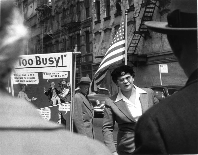 1955, New York, USA © Sabine Weiss.