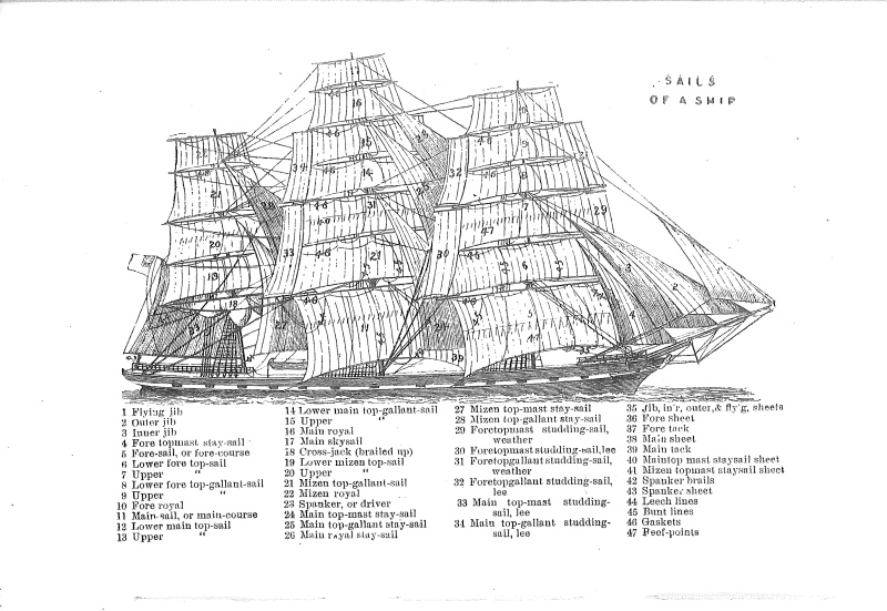 Dal manuale per ufficiali di Marina citato in Tifone. James Tait, Tait’s Seamanship, Brown, Gasglow, 1902