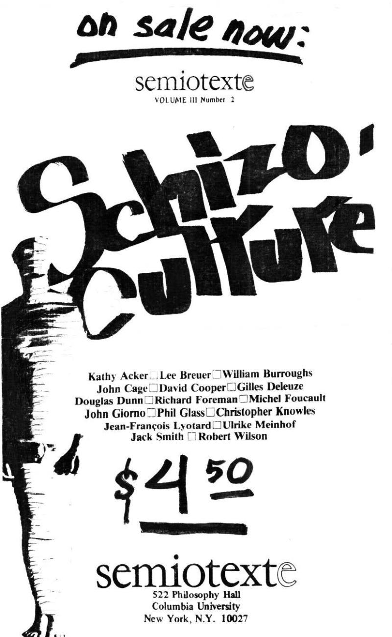 Schizoculture