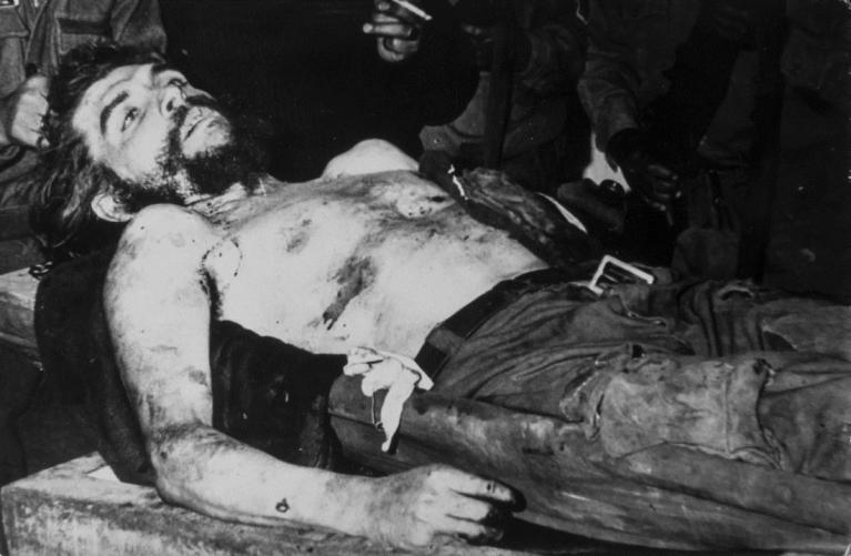 Freddy Alborta, Che Guevara morto, Vallegrande, 1967.