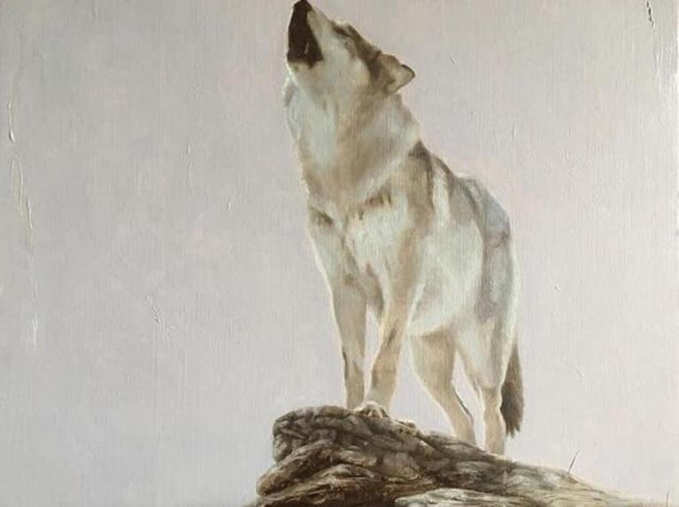 Marco Bettio, Ciò che non siamo ci identifica e ci svela, 2017, Olio su lino, 30x40cm.