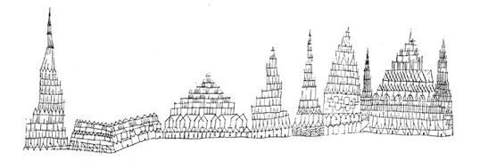 Paul Klee, una delle tavole nei Discepoli di Sais di Novalis.