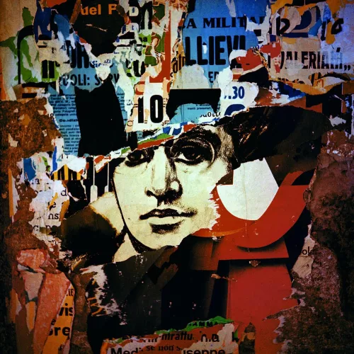 Nino MIgliori, da Manifesti strappati, 1973.