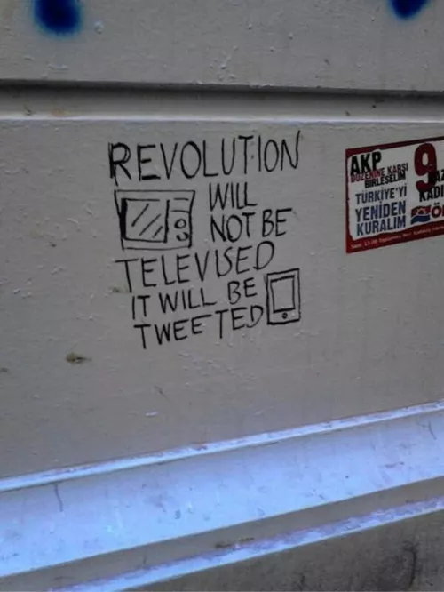 revolution will be tweeted #blockupy #occupyGezi