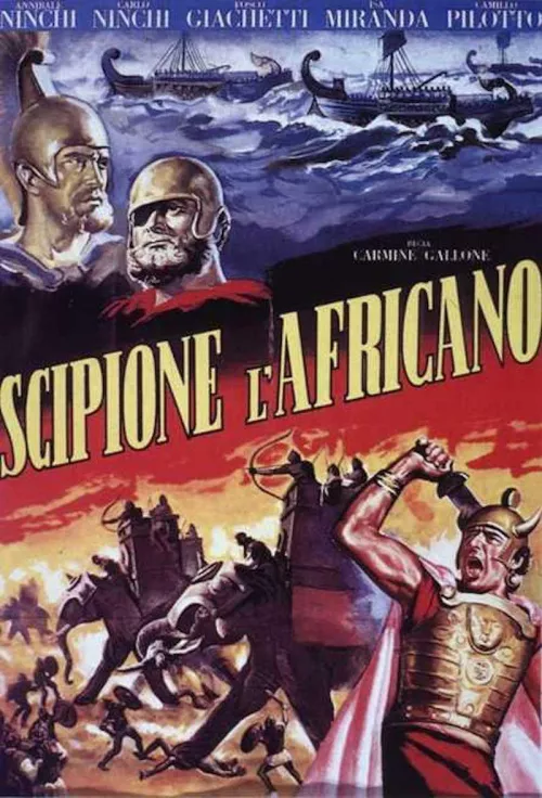 1937_Scipione l’africano - cartellone pubblicitario del film di Carmine Gallone - Immagine scaricata dalla rete.