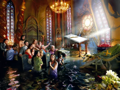David LaChapelle, Cathedral, 2007