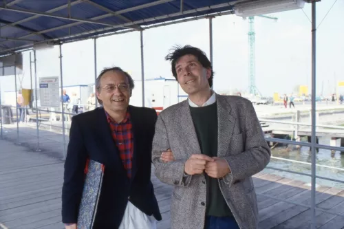 Luigi Ghirri, Gianni Celati, 1984-86.