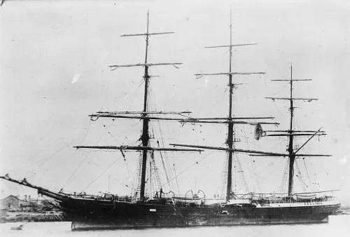 Il clipper Torrens nel 1875