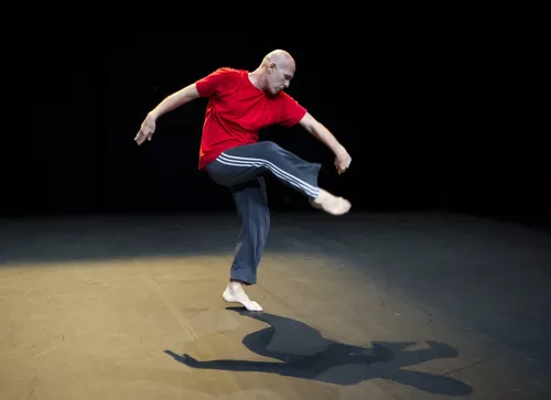 Virgilio Sieni, Solo Goldberg Improvisation. Fotografia di Josep Aznar