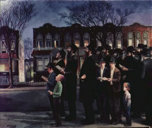 Zalman Kleiman, Preghiera per la luna nuova