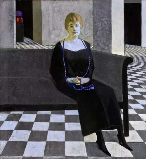 Felice Casorati, Ritratto di Teresa Madinelli, 1918 - 1919 circa, Galleria d’Arte Moderna Achille Forti, Verona