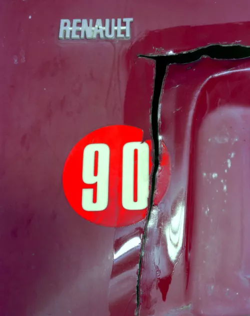 Renault 4 (left side) - Murder of Aldo Moro (Rome, 09.05.1978)