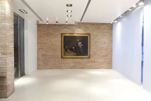 Teofilo PatiniCastel di Sangro, 1840 – Napoli, 1906Pulsazioni e palpitianni ‘80 del XIX secolo olio su tela125x153 cmPinacoteca Patiniana, Castel di Sangro (AQ)