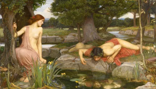 "Eco e Narciso" (1903), di John William Waterhouse.