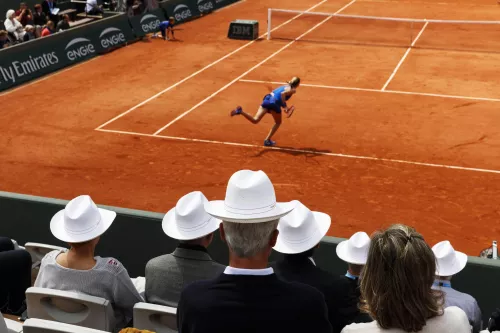Martin Parr, Roland Garros, Paris, France, 2016.