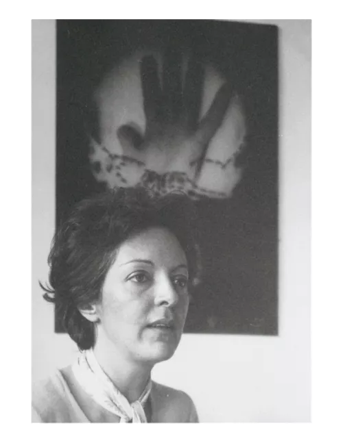 Ritratto di Ketty la Rocca.