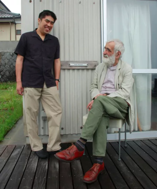Kosei Shirotani e Enzo Mari