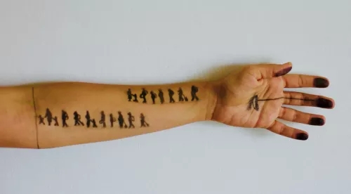 Tania El-Khouri, As Far As My Fingerprints Take Me, 2016.