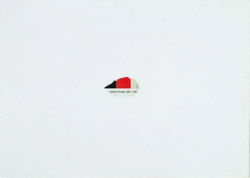 Senza titolo, 1969, collage su carta, 24 x 34 cm. © Giulio Paolini. Foto Centre de documentation du MNAM, Parigi. Courtesy Fondazione Giulio e Anna Paolini, Torino