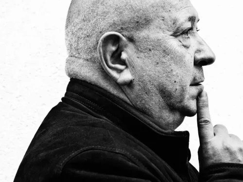 Christian Boltanski. Ph: Thomas Goldblum.