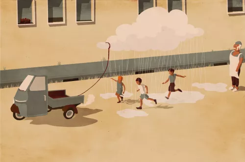 Illustrazione di Giordano Poloni.